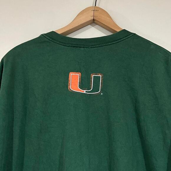 Vintage Nike Miami Hurricanes Basketball Shirt - Picture 3 of 6